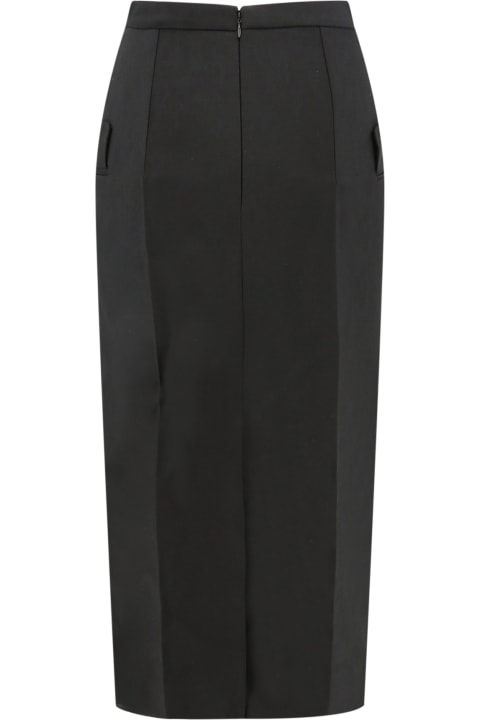 Homeware Alexander McQueen Long Sartorial Skirt With Front Split