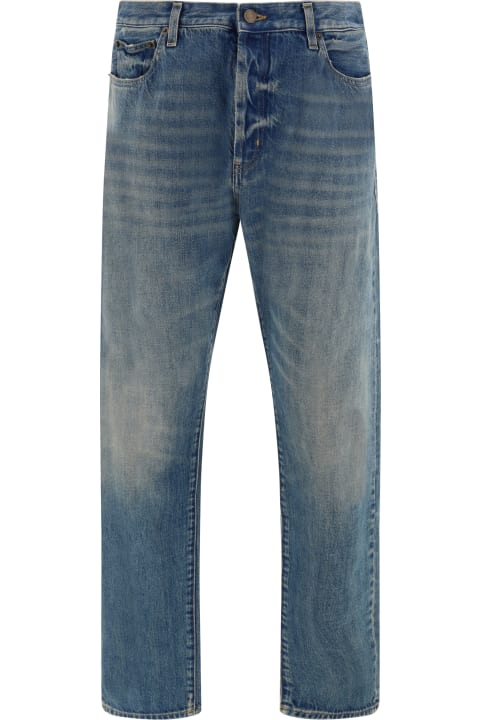 メンズ デニム Saint Laurent Relaxed Jeans