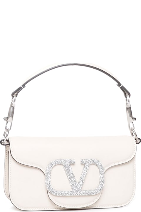 Bags for Women Valentino Garavani Locò Small Shoulder Bag With Jewel Logo