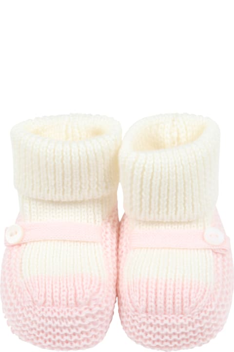 Homeware Little Bear Multicolor Baby Bootee For Baby Girl
