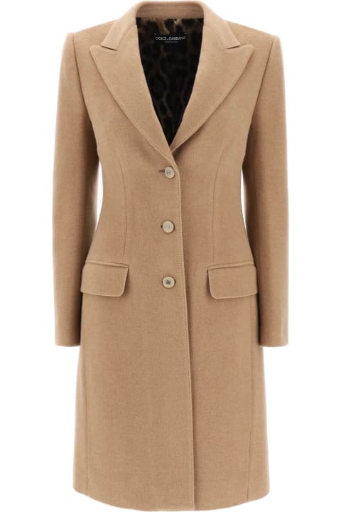 Coats & Jackets for Women Dolce & Gabbana Single-breasted Coat