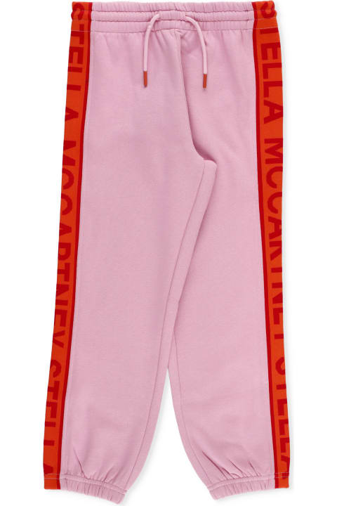 Sweatpants With Loged Bands