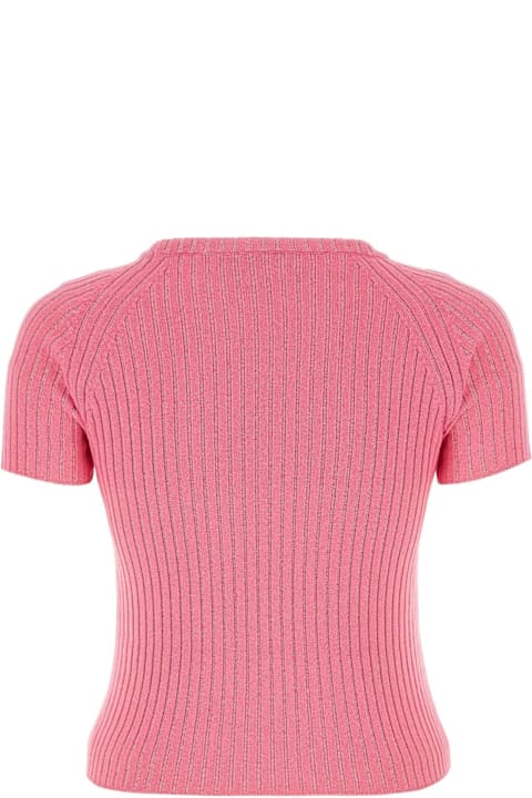 Homeware Cormio Pink Cotton Blend Diamond Ortensia Sweater
