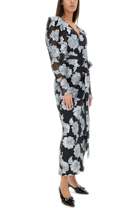 Homeware Rotate by Birger Christensen Long Floral Dress