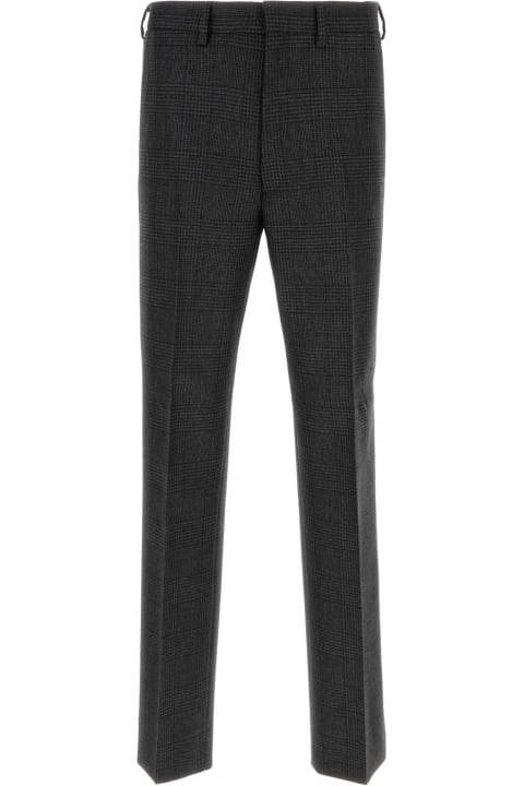 Prada Pants for Men Prada Embroidered Wool Pant