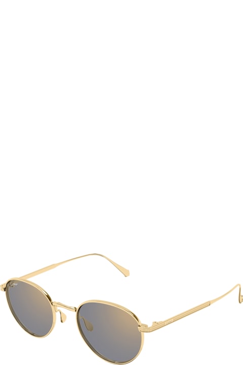 Cartier Eyewear Kids Cartier Eyewear Cartier Ct0626s Signature C De Cartier 008 Gold Violet Sunglasses