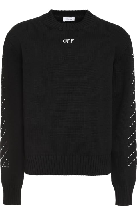 Off-White for Men Off-White Stitch Arrows Diags Sweater