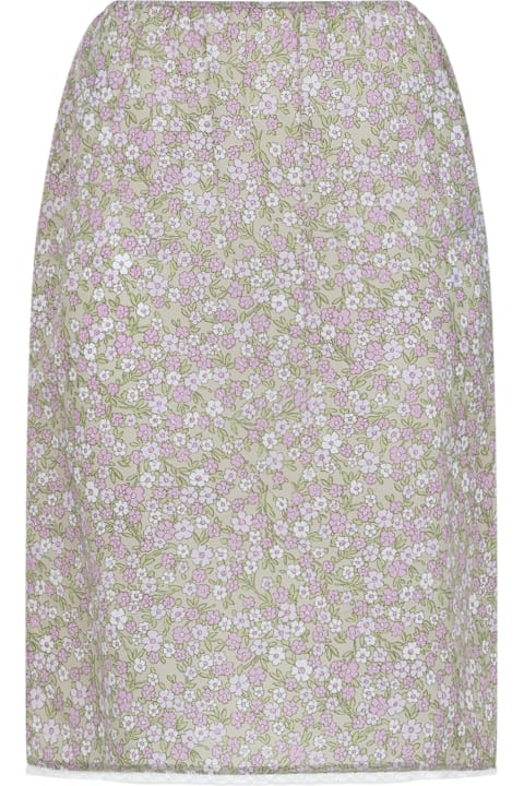 Homeware Prada Polyamide Midi Skirt