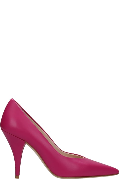 Pumps In Fuxia Leather