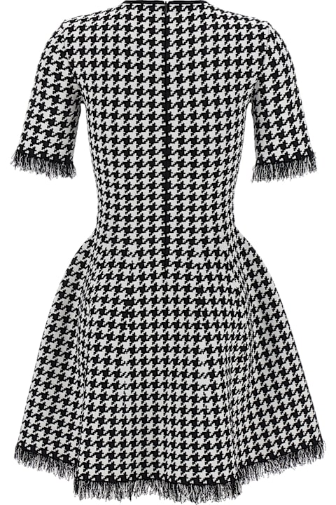 Alexander McQueen Clothing for Women Alexander McQueen Houndstooth Dress