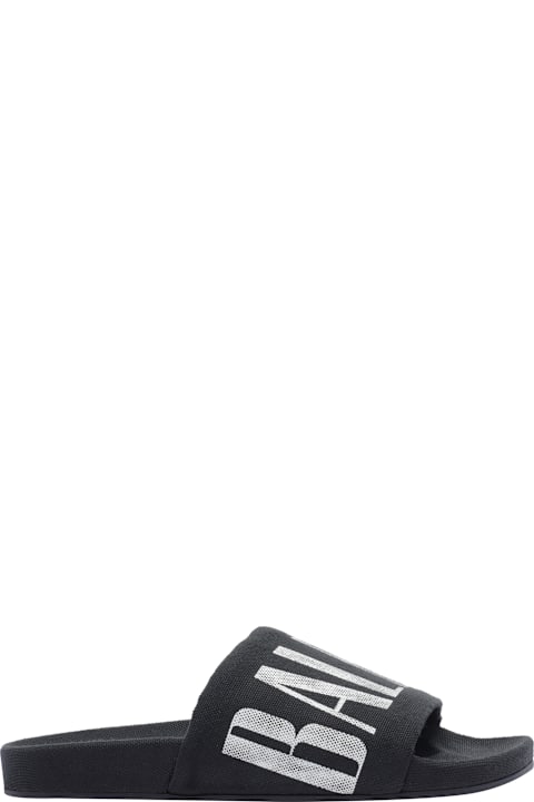 Homeware Balenciaga Logo Slide Sandals