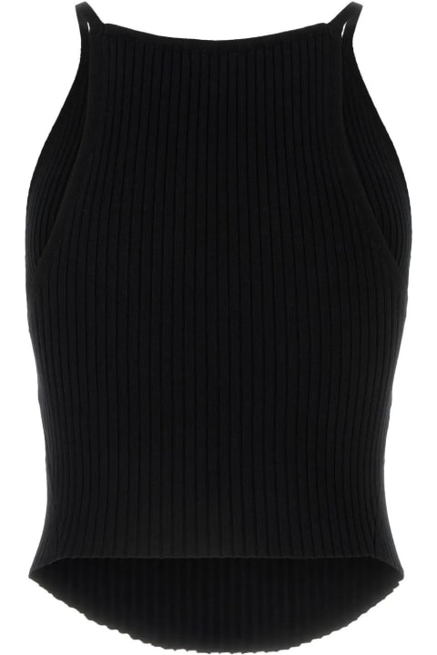 Underwear & Nightwear for Women Courrèges Black Viscose Blend Top