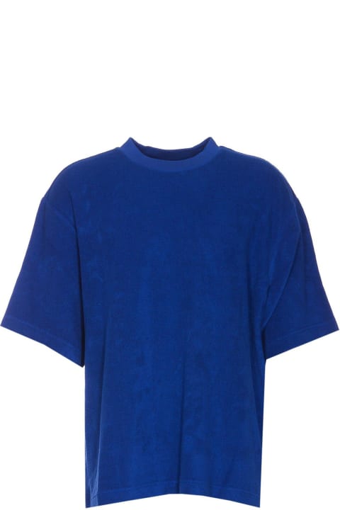 Burberry Topwear for Men Burberry Ekd-motif Crewneck Towelling T-shirt