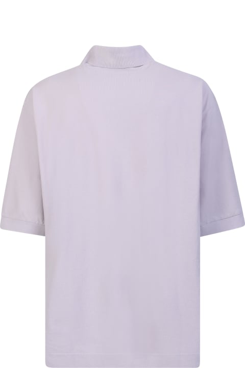 Acne Studios Topwear for Men Acne Studios Embroidered-logo Polo Shirt