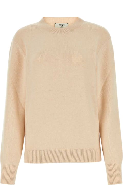 Fendi Sale for Women Fendi Stretch Wool Blend Sweater