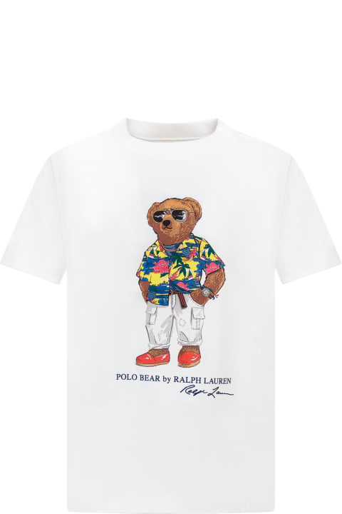 Polo Ralph Lauren T-Shirts & Polo Shirts for Girls Polo Ralph Lauren Logo T-shirt