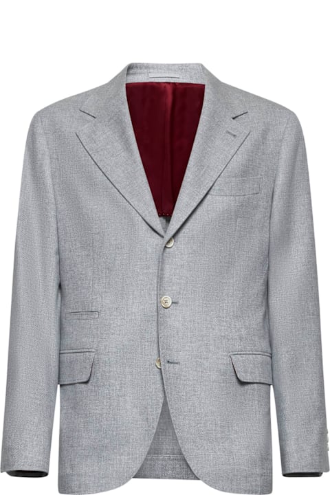 Brunello Cucinelli معاطف وجواكت لـ القسم الرجالي Brunello Cucinelli Blazer