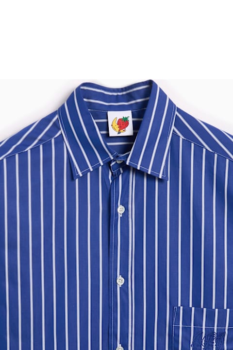Homeware Sky High Farm Unisex Striped Button Down Shirt Woven