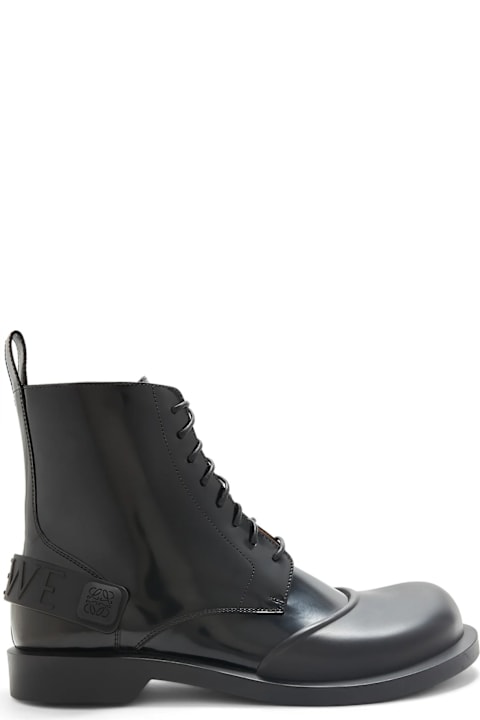 Loewe Boots for Men Loewe Leather Lace-up Boots