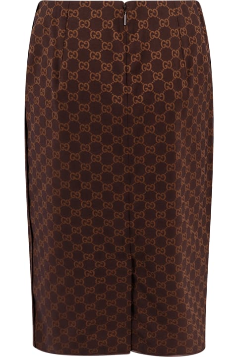 Gucci Clothing for Women Gucci Gg Motif Skirt