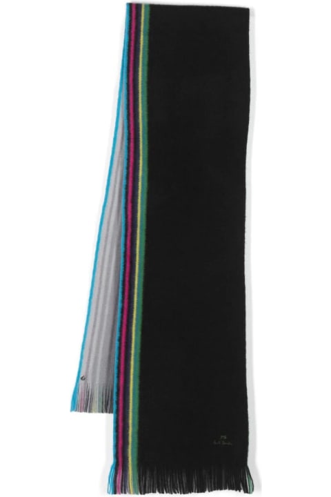 Scarves for Men PS by Paul Smith Men Scarf Reversible Stripes