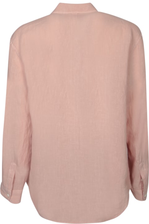 Homeware Canali Pink Linen Shirt