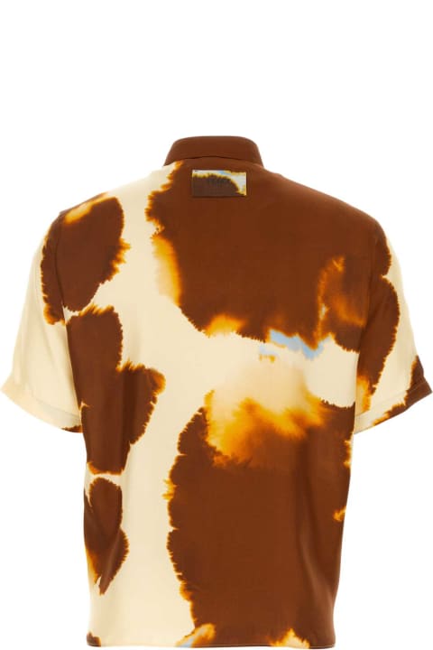 Fashion for Men Fendi Printed Satin Shirt
