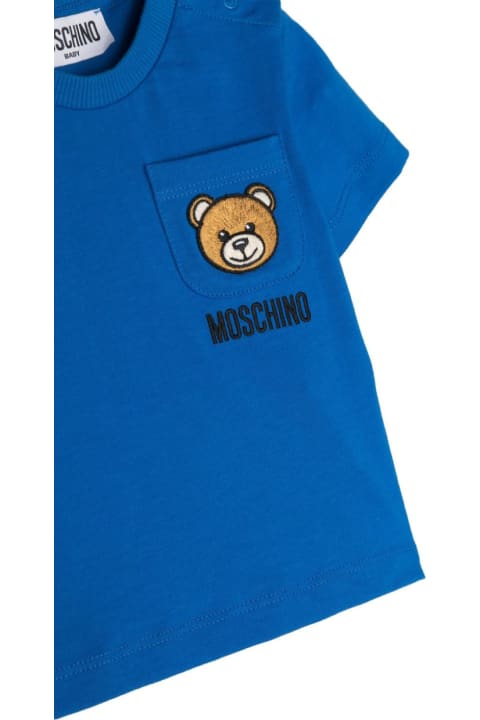 Moschino T-Shirts & Polo Shirts for Baby Boys Moschino T-shirt Con Logo