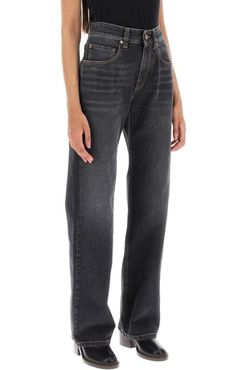 Jeans for Women Brunello Cucinelli Straight Cut Jeans