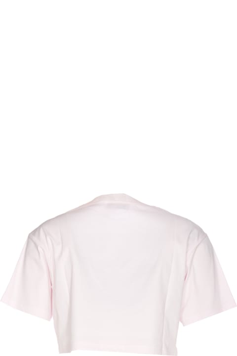 Lanvin Topwear for Men Lanvin Cropped Logo Lanvin Paris T-shirt