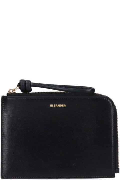 Clutches for Women Jil Sander Logo-embossed Coin Purse