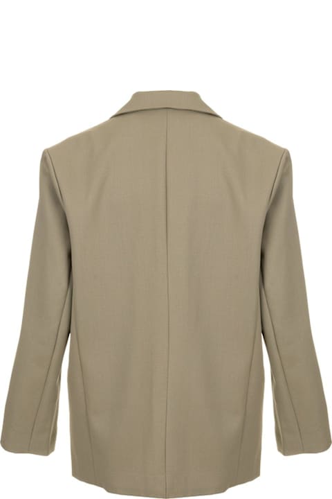 Anine Bing for Men Anine Bing Quinn Buttoned Oversize Blazer