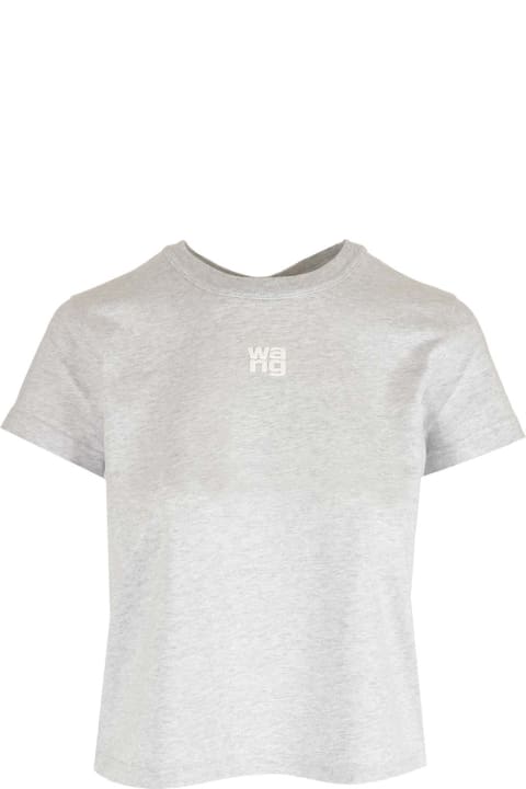 Alexander Wang for Women Alexander Wang 'essential' Grey T-shirt