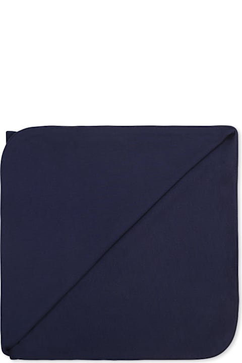 Accessories & Gifts for Baby Boys Moschino Blue Blancket For Babykids With Teddy Bear