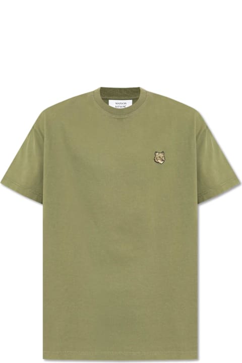 メンズ新着アイテム Maison Kitsuné Maison Kitsuné T-shirt With Logo Patch