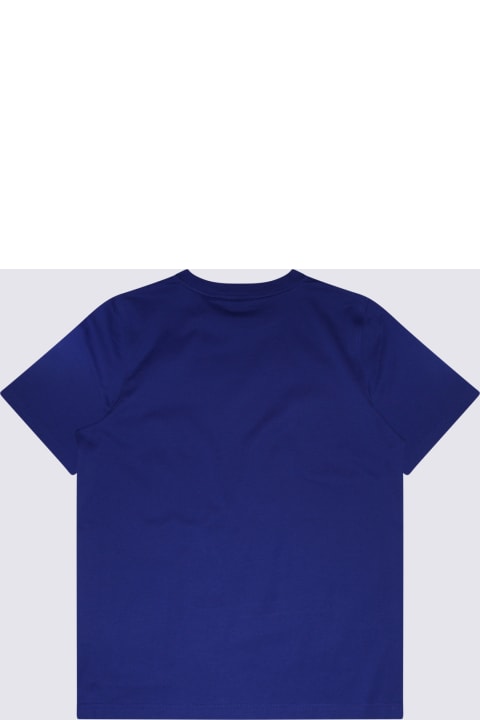 Topwear for Boys Burberry Blue Cotton T-shirt