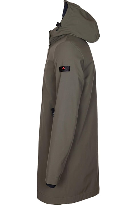Homeware Peuterey Albali Kp Parka In Technical Fabric, Green
