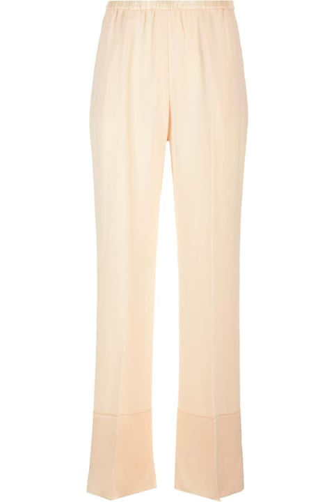 Forte_Forte for Women Forte_Forte Envers Satin Flared Pants