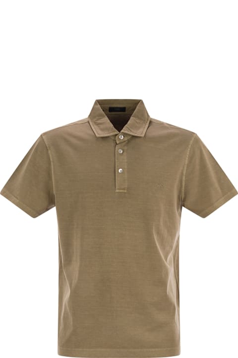 Fay for Men Fay Cotton Jersey Polo Shirt
