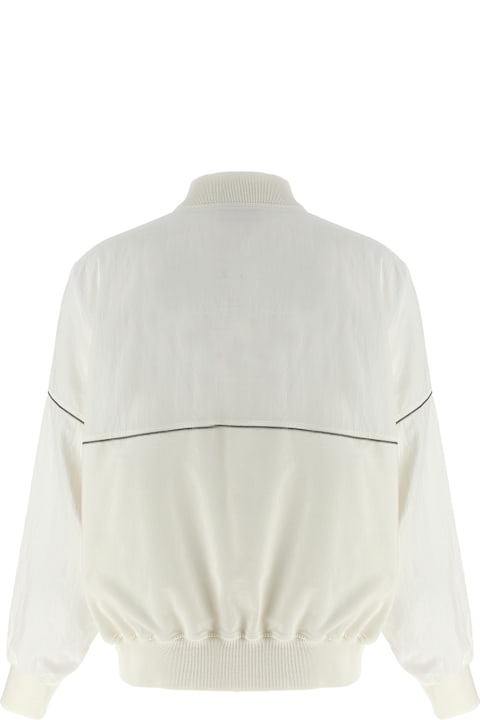 Brunello Cucinelli Fleeces & Tracksuits for Women Brunello Cucinelli 'paneled' Sweatshirt