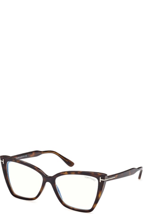 Tom Ford Eyewear Eyewear for Men Tom Ford Eyewear Cat-eye Frame Glasses