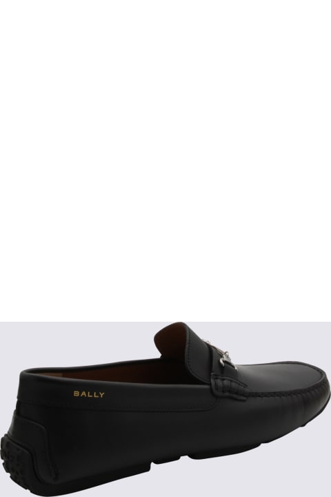 Bally Loafers & Boat Shoes for Women Bally Black And Palladium Suede Loafers
