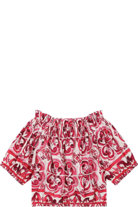 Dolce & Gabbana for Girls Dolce & Gabbana Dolce & Gabbana Shirts Red