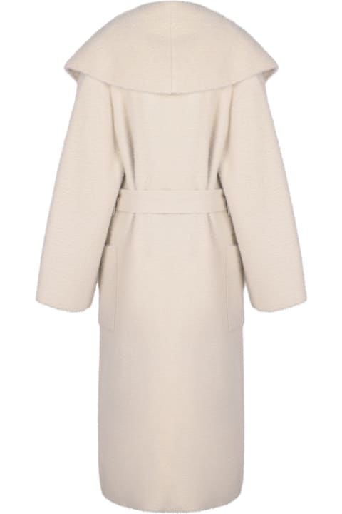 Elisabetta Franchi Coats & Jackets for Women Elisabetta Franchi Oversize Belted Coat