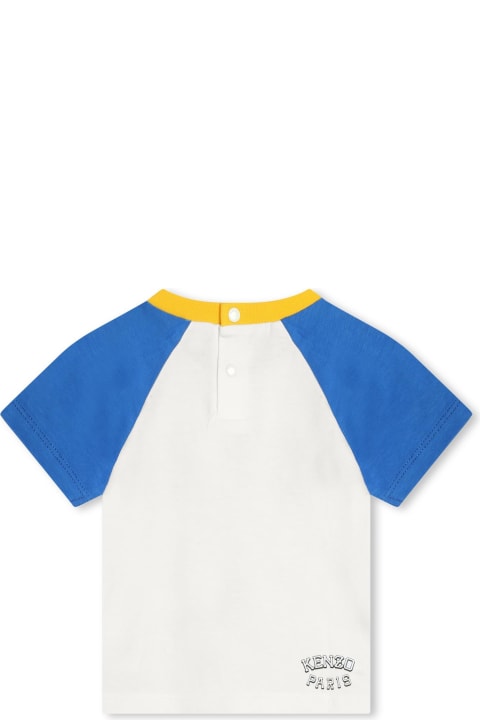 Kenzo Kids T-Shirts & Polo Shirts for Baby Boys Kenzo Kids T-shirt Con Logo