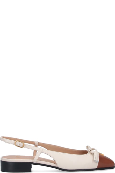 Valentino Garavani 'valet Du Roi' Slingback Ballet Flats