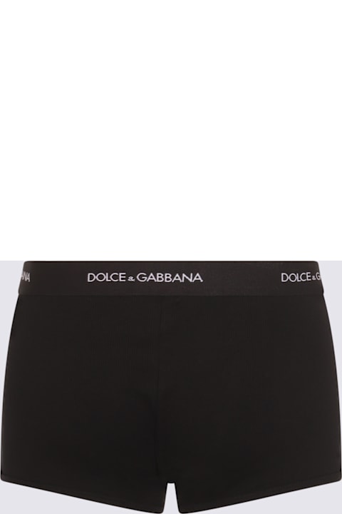 أدوات منزلية Dolce & Gabbana Black Cotton Underwear