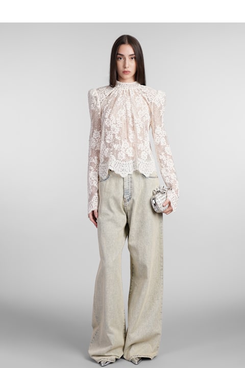 【新品未使用】Herlipto Valencia Lace Top トップス S Herlipto Valencia Lace Top