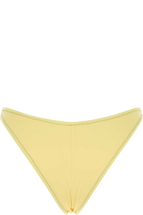أدوات منزلية Reina Olga Pastel Yellow Stretch Nylon Brigitte Bikini Bottom