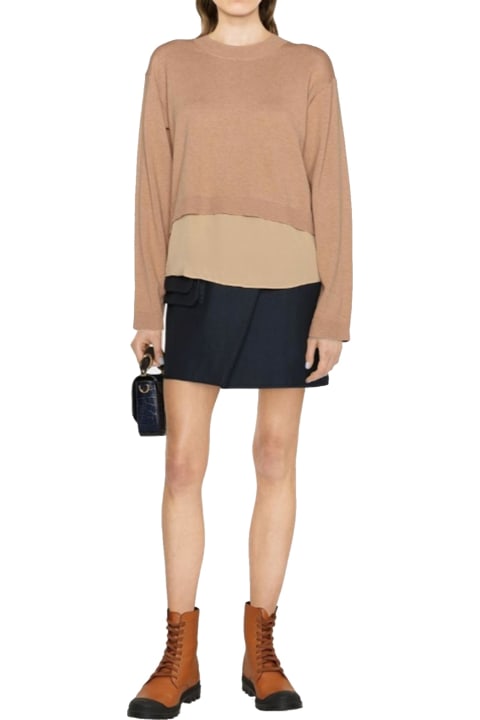 See by Chloé Sweaters for Women See by Chloé Cotton And Wool Sweater